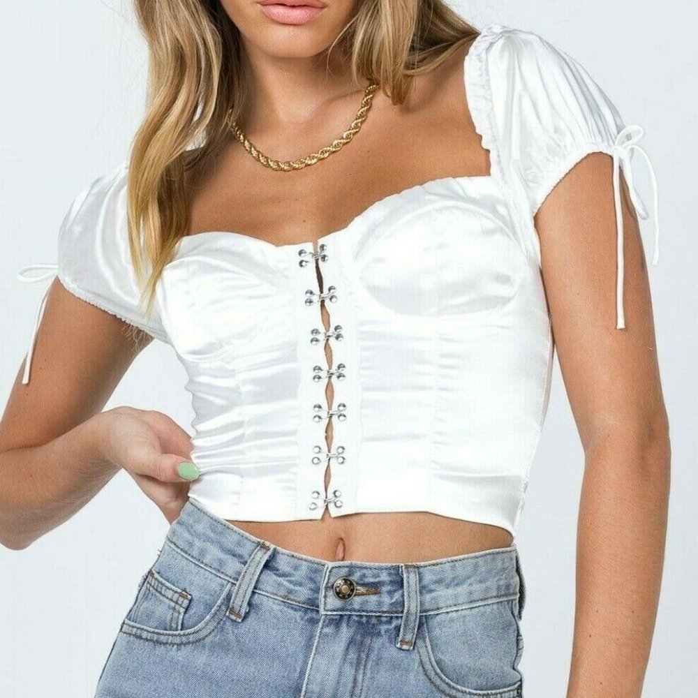 Pricess Polly Allyson Top - White - Size 4